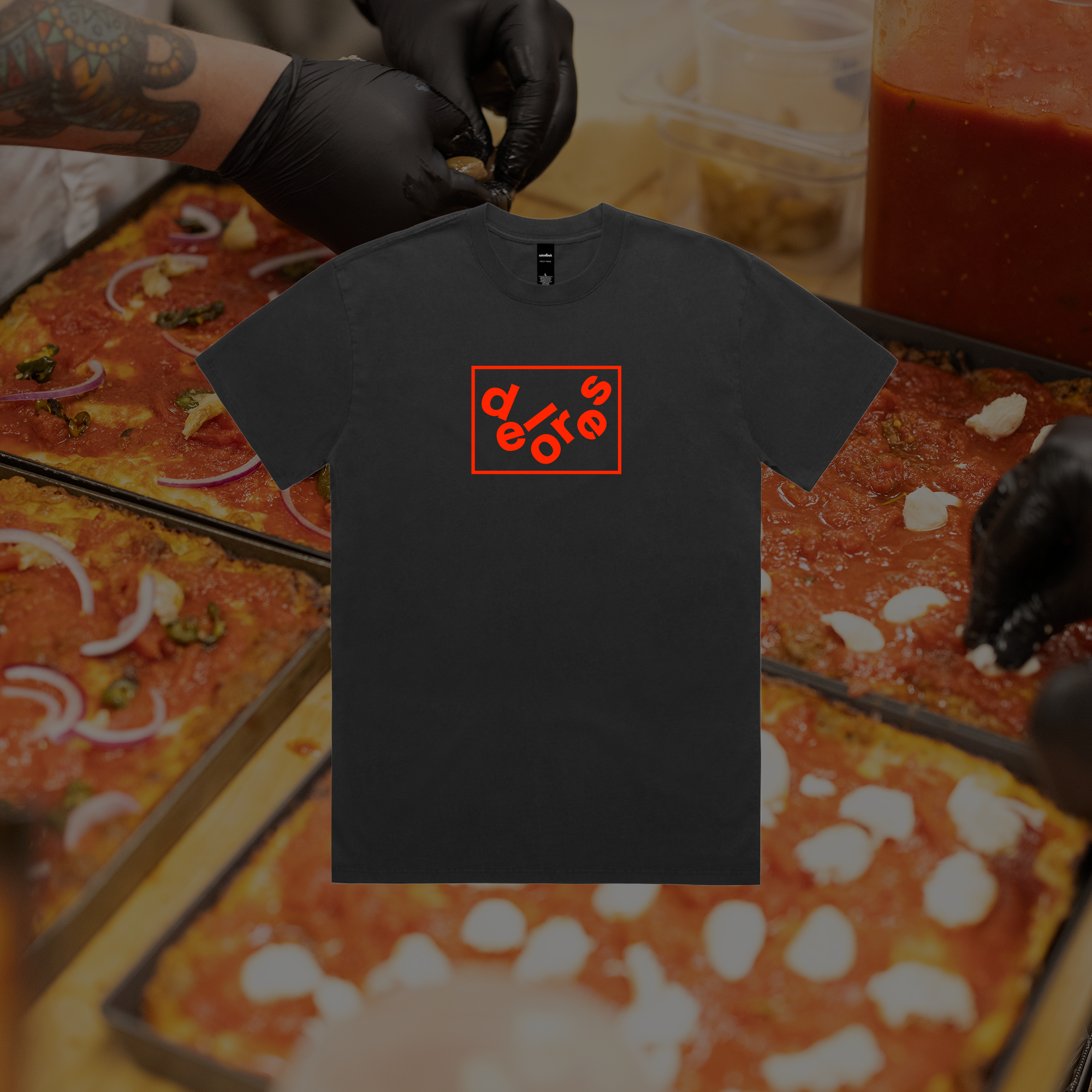 Topping Tumble Black Shirt